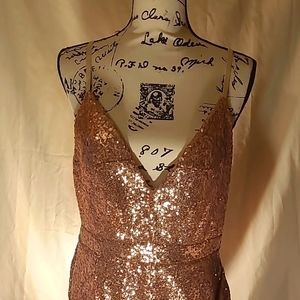 NWT METALLIC Perfect Party Dress